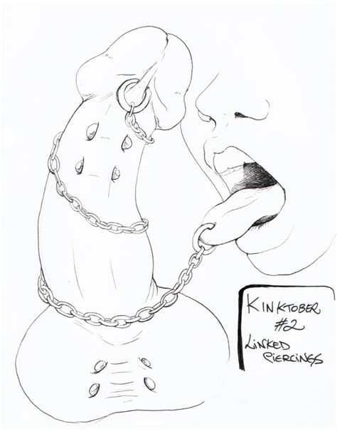 Kinktober 2 Linked Piercings By Aracne Hentai Foundry