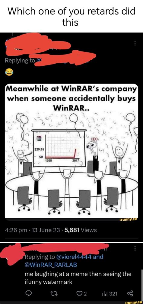 Winrar Meme With Brand New Template By Yours Truly Me