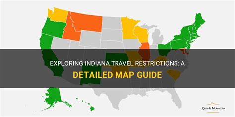Exploring Indiana Travel Restrictions A Detailed Map Guide