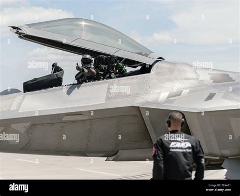 Maj Paul Loco Lopez An F 22 Raptor Pilot Assigned To The F 22