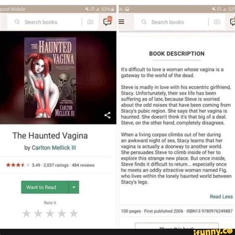 Haunted Vagina Book Description Its Difficult To Love A Woman Whose