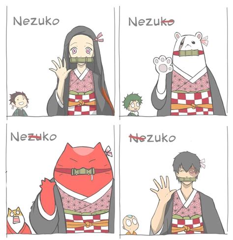 Nezuko Anime Memes Funny Anime Funny Anime Crossover