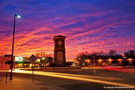 Delano District Sunset Delano District Wichita Kansas Photography