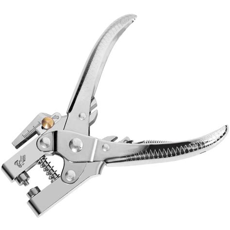 Eyelet Hole Punch Pliers Multi Function Hole Puncher With 100pcs Metal