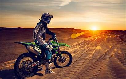 Bike Dirt Motocross Pc Desktop Desert Widescreen