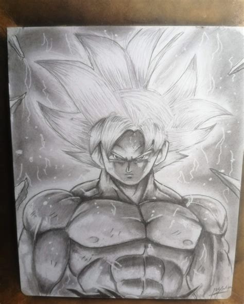 Dibujo De Goku Ultra Instinto Dominado •dibujos Y Animes• Amino