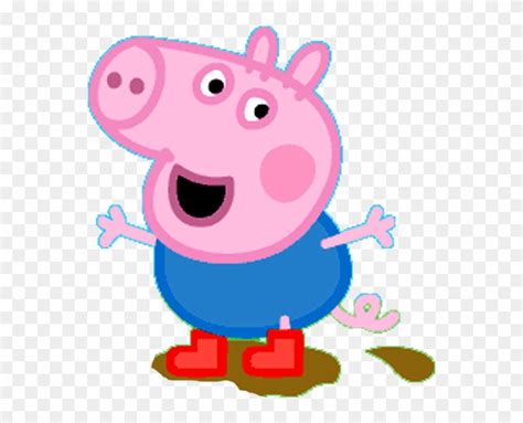 George George From Peppa Pig Free Transparent Png Clipart Images