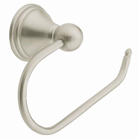 Get the best deals on toilet brushes & holders. MOEN Preston Single Post Toilet Paper Holder in Spot ...