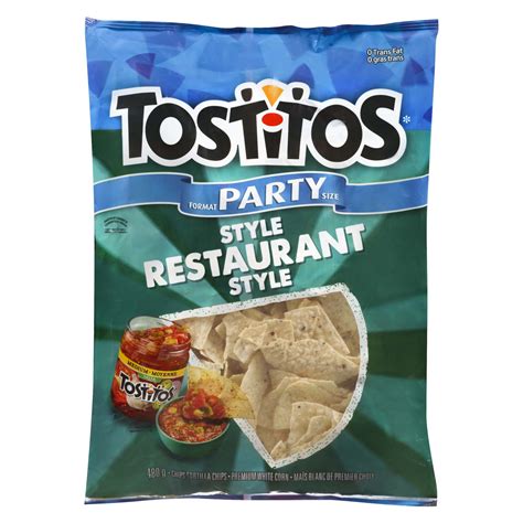 tostitos restaurant style tortilla chips party size 480 g powell s supermarkets