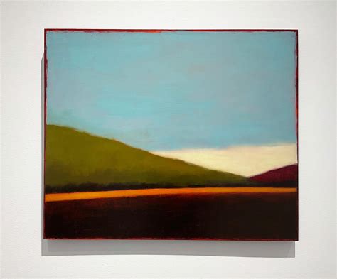 Tracy Helgeson A Light Curve Abstract Color Field Landscape Painting
