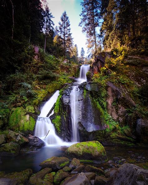 It is the source of the danube and neckar rivers. Triberg Waterfall, Black Forest, Germany OC 1184×1482 - Expose Nature