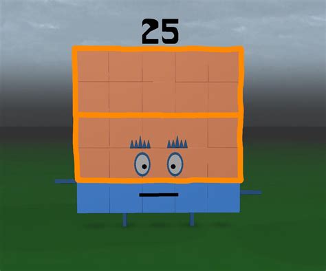 Numberblock 25 By Robloxnoob2006 On Deviantart