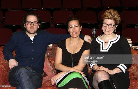 Sam Gold Jeanine Tesori And Lisa Kron Attend The Open House At