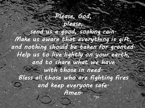 Simple Moodlings Another Prayer For Rain