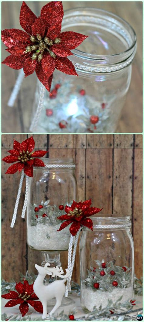 Diy Christmas Mason Jar Lighting Craft Ideas Picture