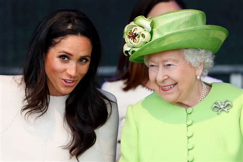 Meghan Markles Special Moment With Queen Elizabeth Ii Sparks Debate