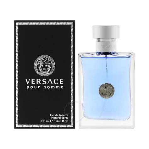 Versace Signature Homme By Versace Edt Spray Blue Silver 33 Oz M