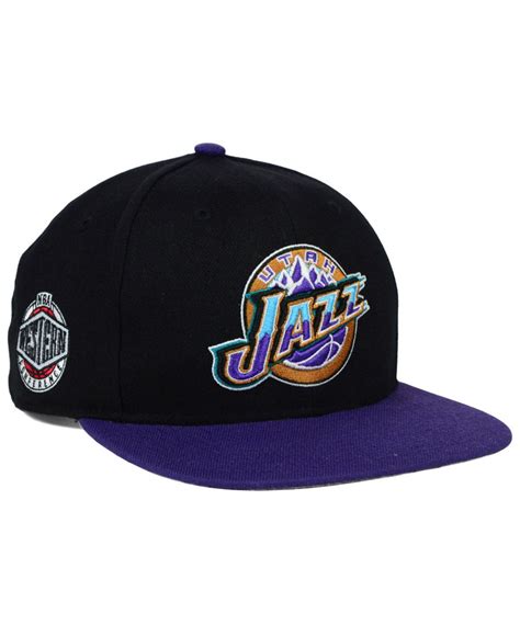This is a new era9forty nba utah jazz adjustable strapback cap. Lyst - 47 Brand Utah Jazz Sure Shot 2-tone Snapback Cap in ...