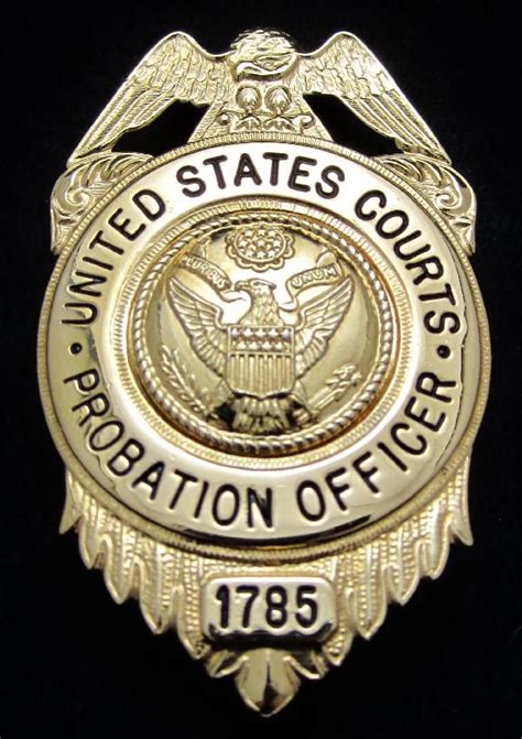 Pin By Eugene Hayes On Badges Pins Police Badge Probation Officer