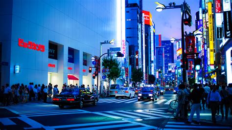 City, digital, light, design, technology, laser, 3d, wallpaper. Tokyo HD Wallpaper | Background Image | 1920x1080 | ID ...