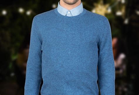 How To Style A Mens Sweater And Shirt Combo Smart Casual Winter