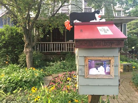 Minnesota prairie roots mini free library; Columbus Now Has More Than 100 Little Free Libraries