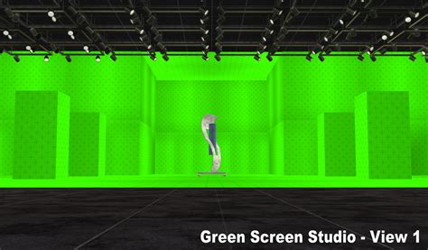 Mod The Sims Nci Green And Blue Wall Photo Film Studio