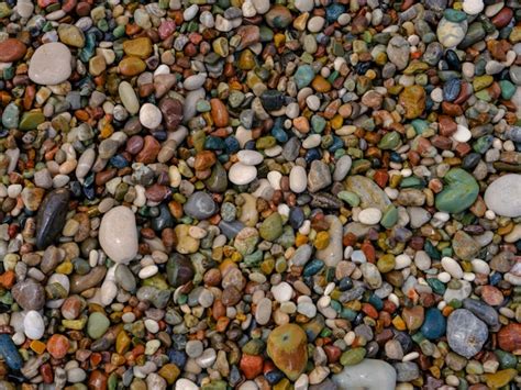Premium Photo Colorful Pebbles On The Beach