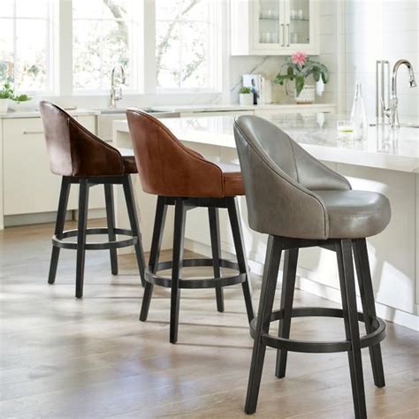 Ships free orders over $39. Isaac Swivel Bar & Counter Stool | Counter stools, Kitchen ...