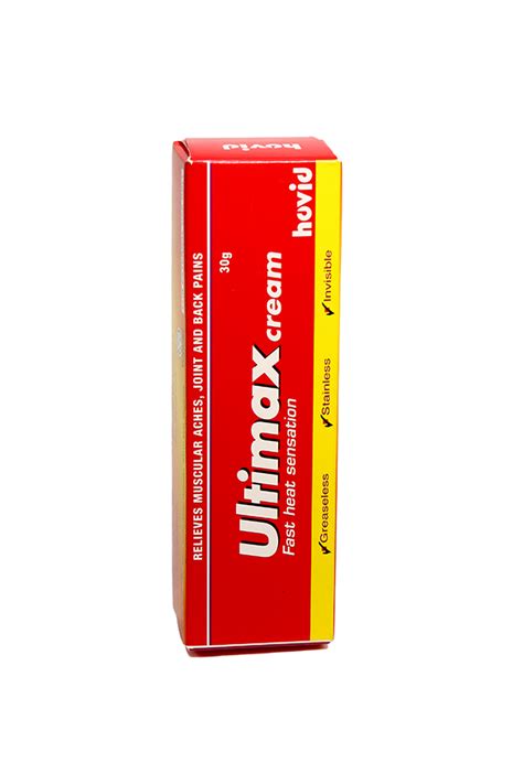 Hovid Ultimax Cream 30g Lifeplus