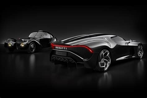Bugatti ‘la Voiture Noire Revealed One Off Chiron References Classic