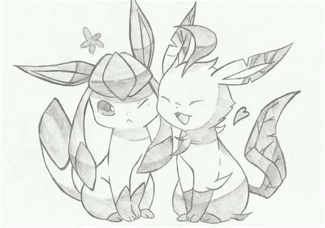 Glaceon Drawing At Getdrawings Free Download