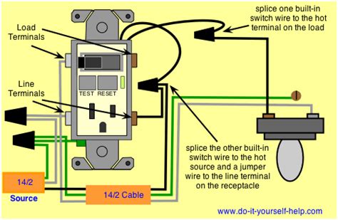 3 pole light switch wiring diagram. electrical - How can I wire a GFCI combo switch so that ...