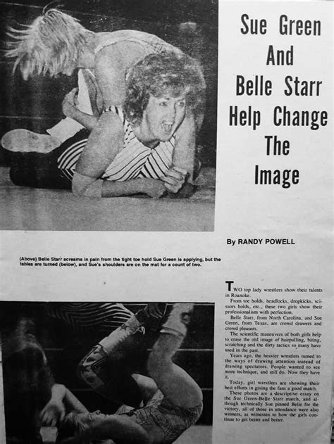 The Ring Wrestling Magazine June 1976 Official World Ratings Belle