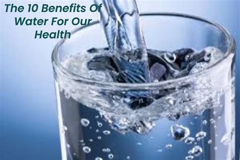 The 10 Benefits Of Water For Our Health The Who Blog