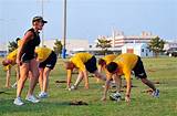 Images of Navy Physical Fitness Exercises