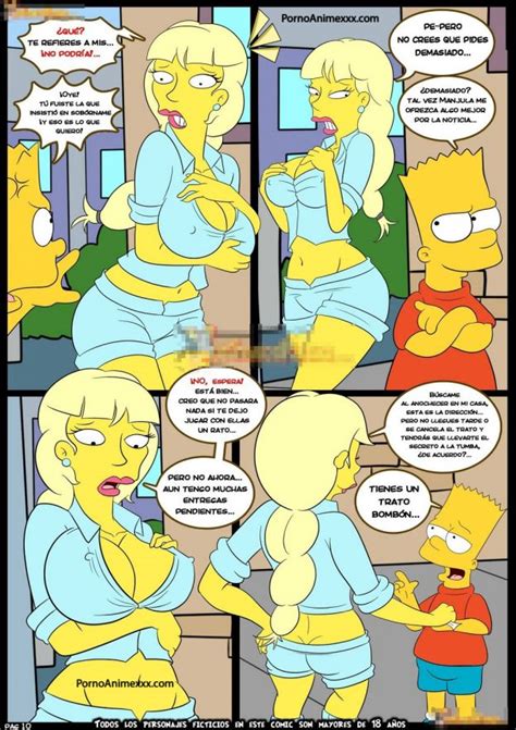 Bart Chantajea Y Se Folla A La Esposa De Apu Por El Ano Los Simpson