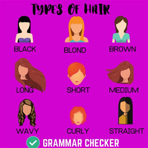Types Of Hair Grammar Check Learning Technology Grammar