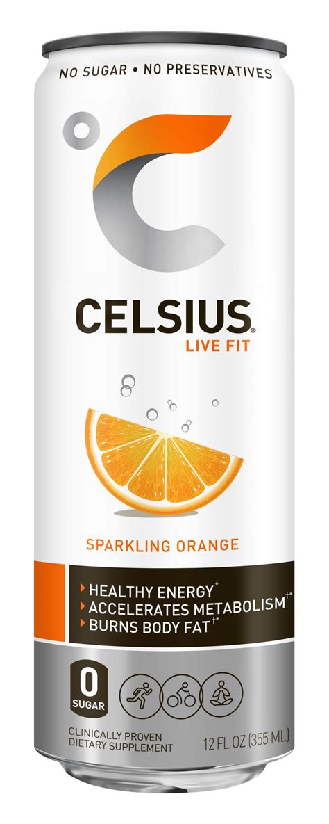 Celsius Healthy Energy Beverage Beverage Packaging Energy Drinks