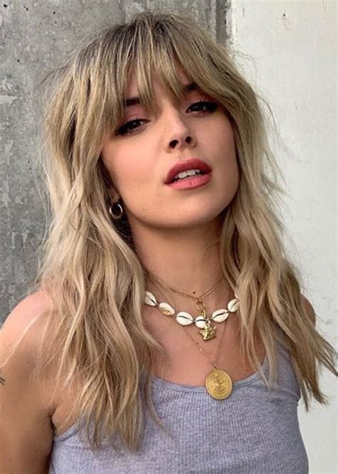 Awesome Long Shag Hairstyles With Bangs You Must Try In 2019 Stylezco