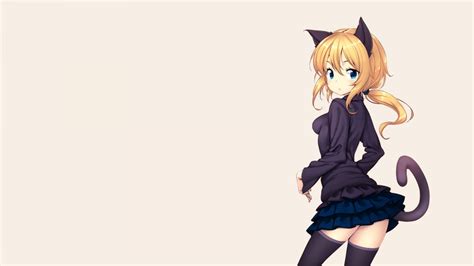 Wallpaper Anime Girls Cat Girl Nekomimi Original