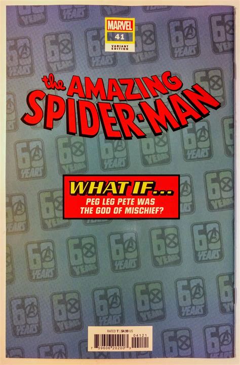 Amazing Spider Man 41 94 2024 100th Disney Anniversary Variant Comic Books Silver Age