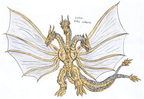 Hyper King Ghidorah By Saramus01 On Deviantart Kaiju Art All