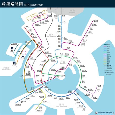 Hong Kong Mtr Map 2022 Big Island Map 2022