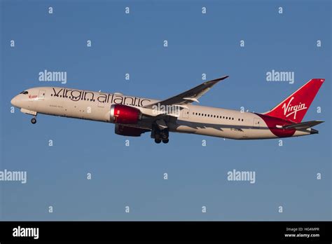 Virgin Atlantic Boeing 787 Dreamliner Stock Photo Alamy