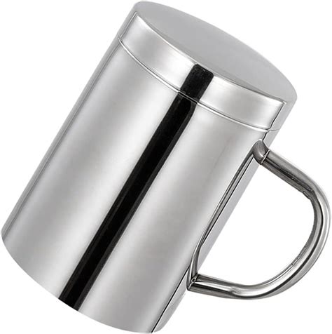 Cabilock Stainless Steel Insulated Coffee Mug With Handle And Lid