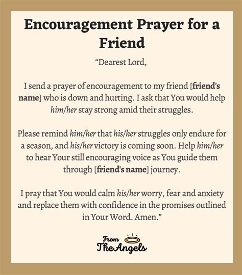 8 Encouragement Prayers For A Friend Strength And Hope