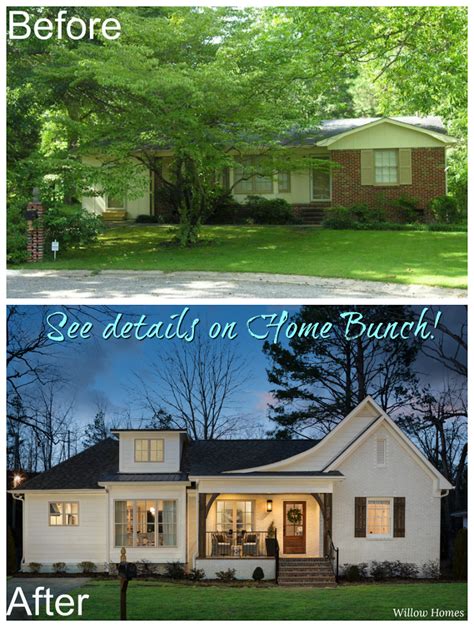 Before And After Small Farmhouse Style Home Renovation Home Bunch