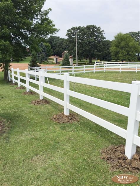 Panelized and board and rail systems. Vinyl Ranch Rail Fence - Horse Farm Services