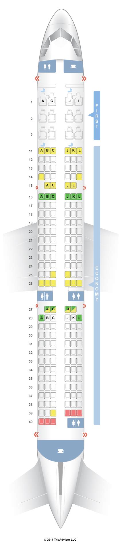 Seatguru Seat Map Air China Airbus A321 321 V1